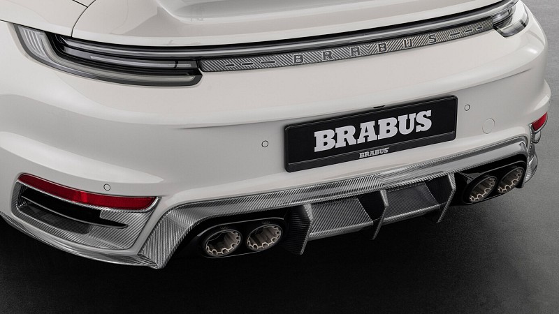 Photo of Brabus INCONEL SPORTS EXHAUST WITH VALVES for the Porsche 992 Turbo/S - Image 2